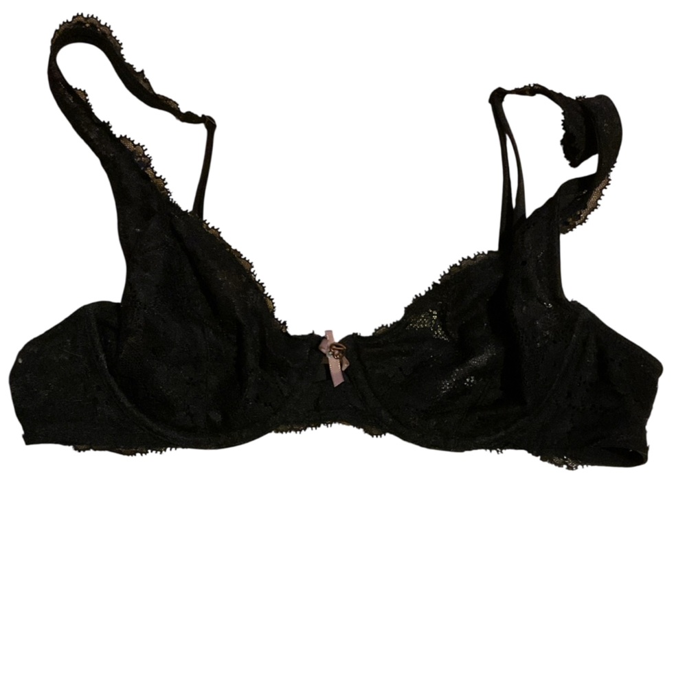 Victoria's Secret Black Lace Bra Intimates Sleepwear